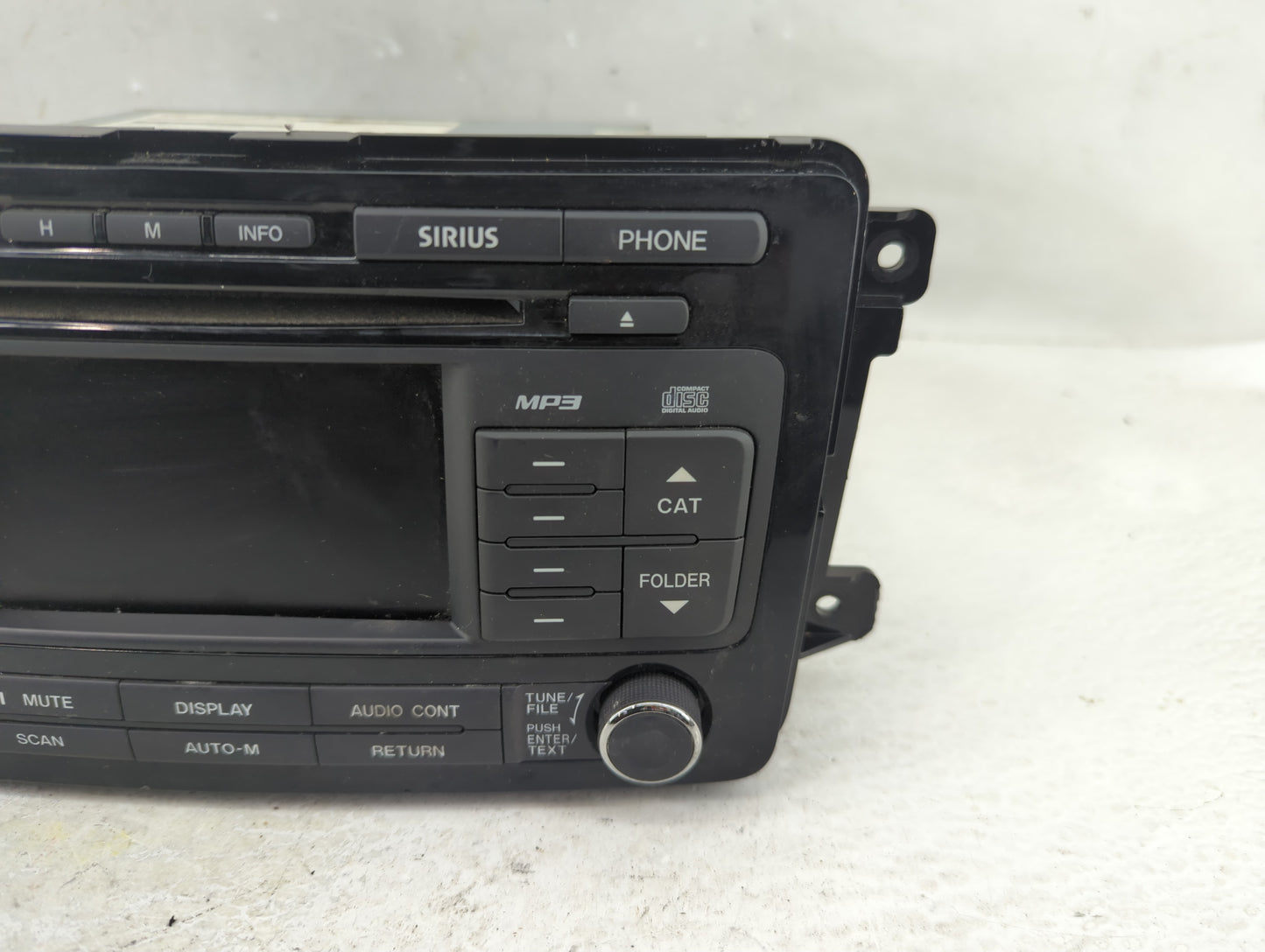 2011-2012 Mazda Cx-9 Radio AM FM Cd Player Receiver Replacement Fits Fits 2011 2012 OEM Used Auto Parts - Oemusedautoparts1.