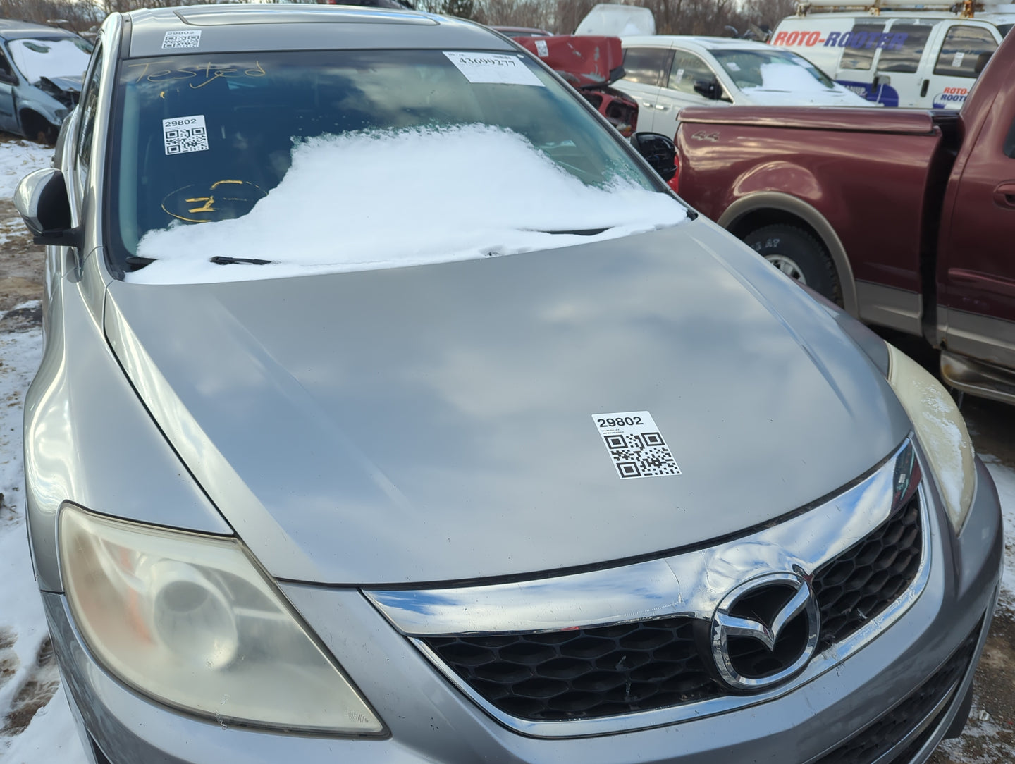 2007-2015 Mazda Cx-9 Hood Oem - Oemusedautoparts1.com
