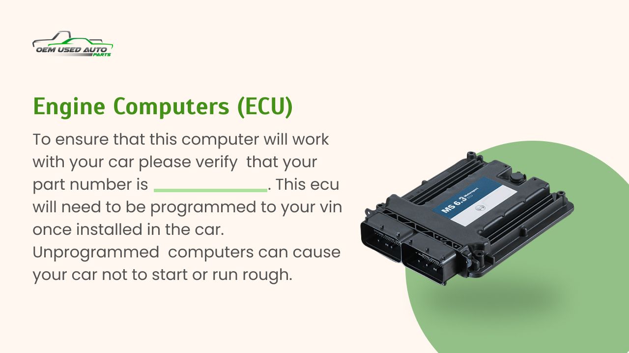 2011-2015 Mazda Cx-9 PCM Engine Control Computer ECU ECM PCU OEM Fits Fits 2011 2012 2013 2014 2015 OEM Used Auto Parts - Oe