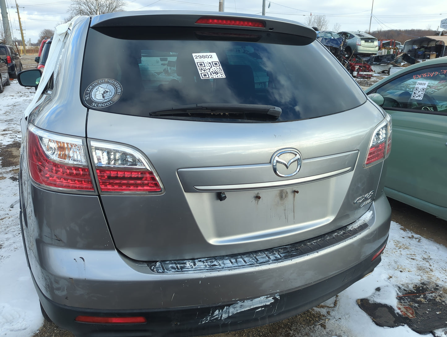 2007-2012 Mazda Cx-9 Trunk/decklid/hatch/tailgate Oem - Oemusedautoparts1.com