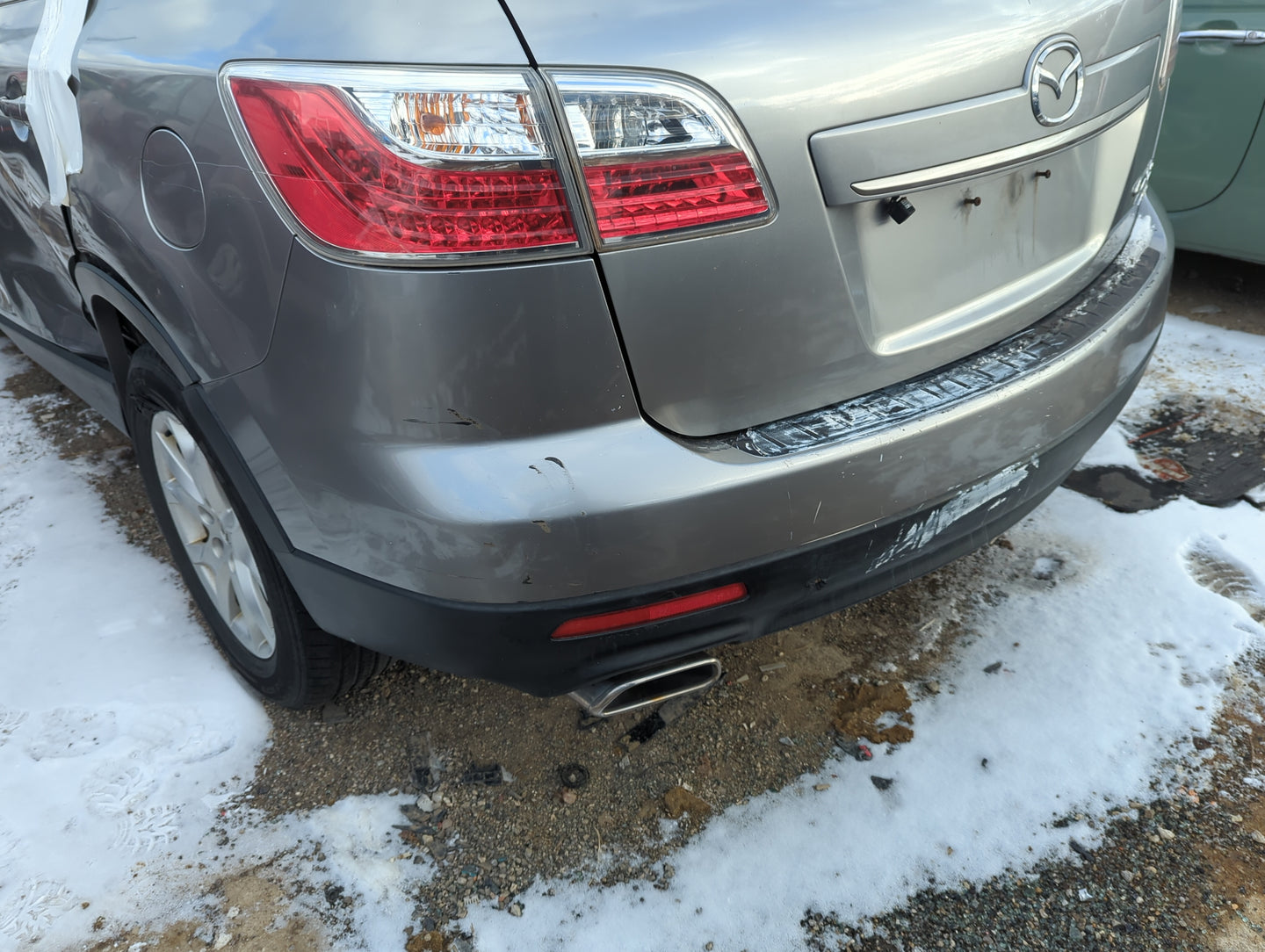 2007-2012 Mazda Cx-9 Rear Bumper Assembly Oem - Oemusedautoparts1.com