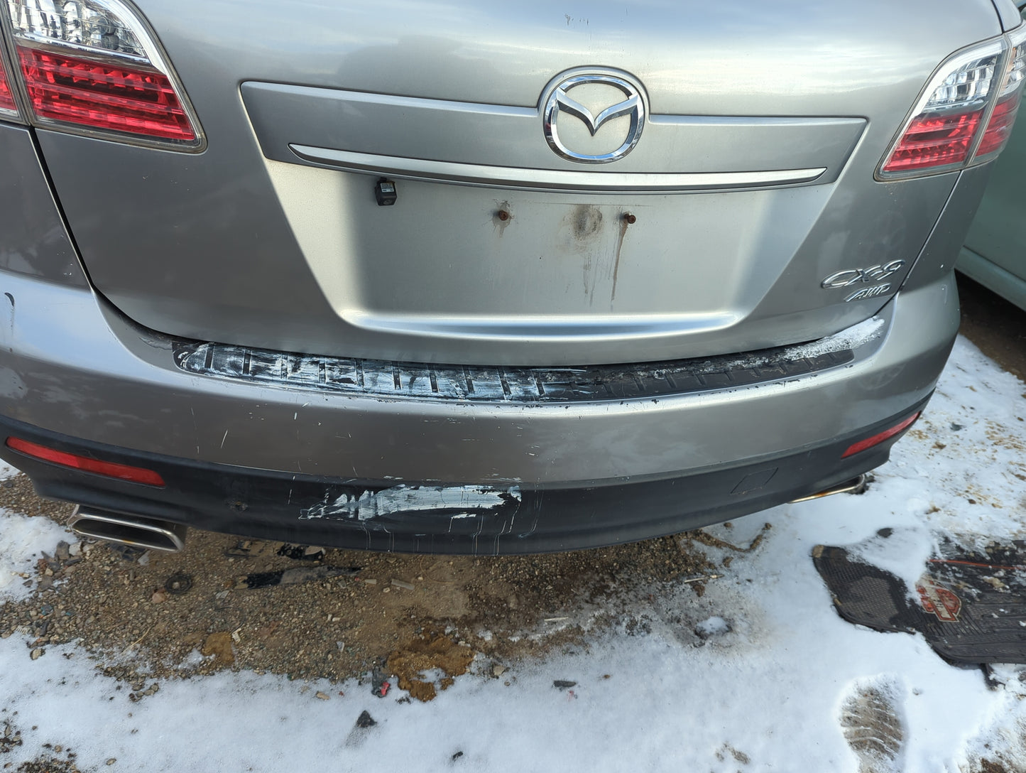 2007-2012 Mazda Cx-9 Rear Bumper Assembly Oem - Oemusedautoparts1.com