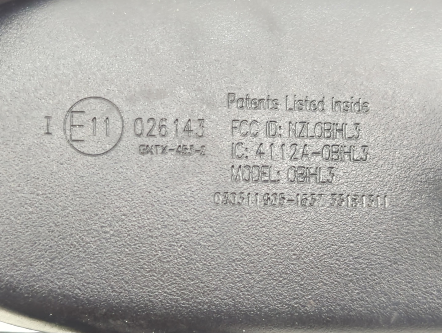 2007-2012 Mazda Cx-9 Interior Rear View Mirror Replacement OEM P/N:E11026143 Fits Fits 2007 2008 2009 2010 2011 2012 OEM Use