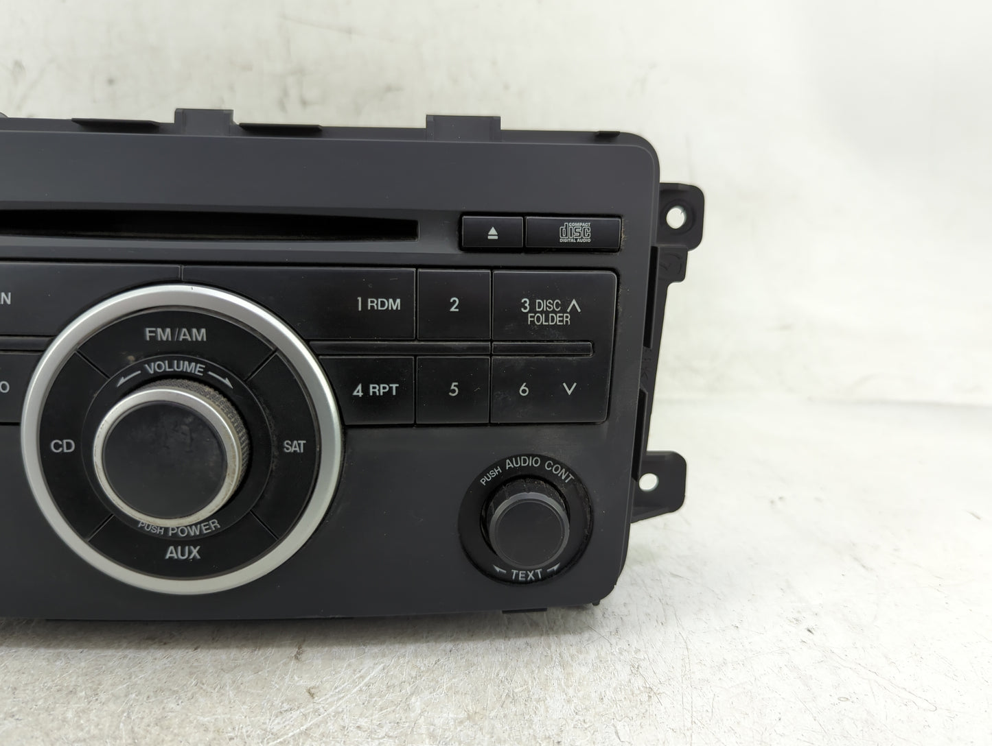 2009-2012 Mazda Cx-9 Radio AM FM Cd Player Receiver Replacement P/N:TE91 66 AR0B Fits Fits 2009 2011 2012 OEM Used Auto Part