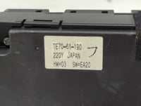 2010-2015 Mazda Cx-9 Climate Control Module Temperature AC/Heater Replacement P/N:TE70-61-190 Fits OEM Used Auto Parts - Oem