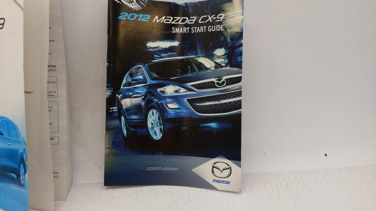 2012 Mazda Cx-9 Owners Manual Book Guide OEM Used Auto Parts - Oemusedautoparts1.com