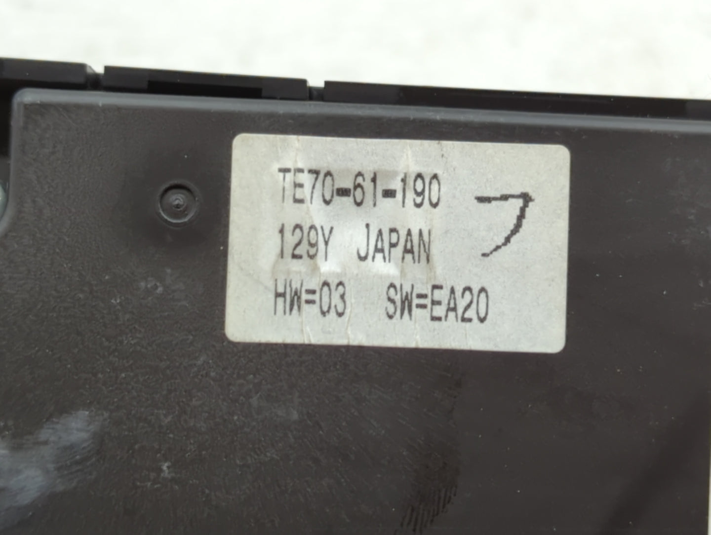 2010-2015 Mazda Cx-9 Climate Control Module Temperature AC/Heater Replacement P/N:TE70-61-190 Fits OEM Used Auto Parts - Oem