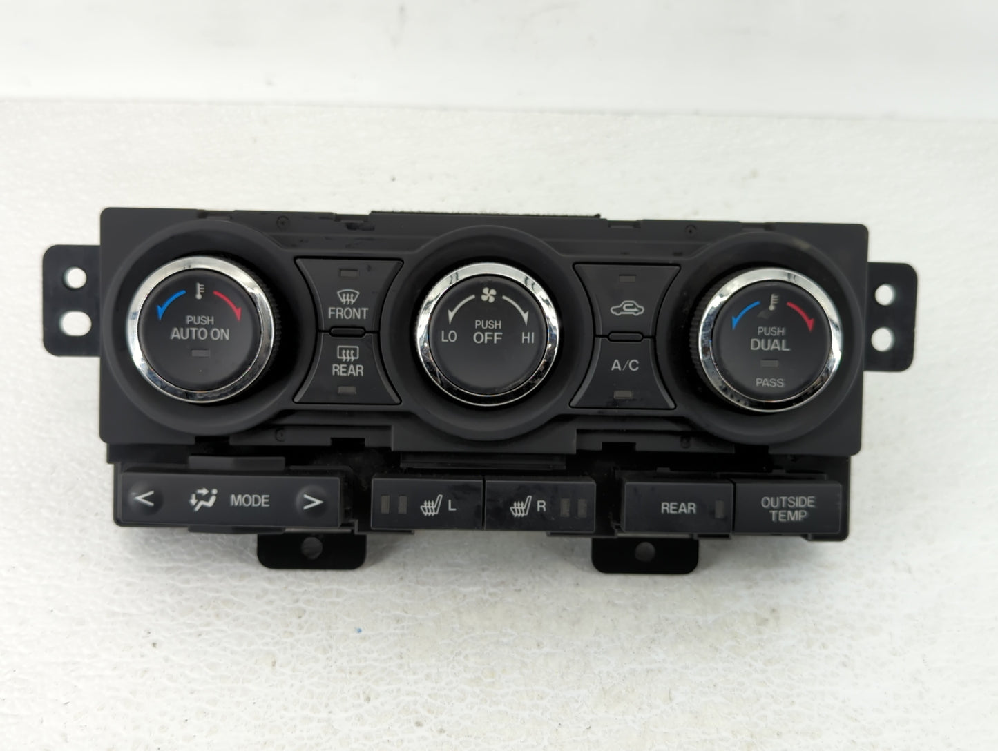 2010-2015 Mazda Cx-9 Climate Control Module Temperature AC/Heater Replacement P/N:TE70-61-190 Fits OEM Used Auto Parts - Oem