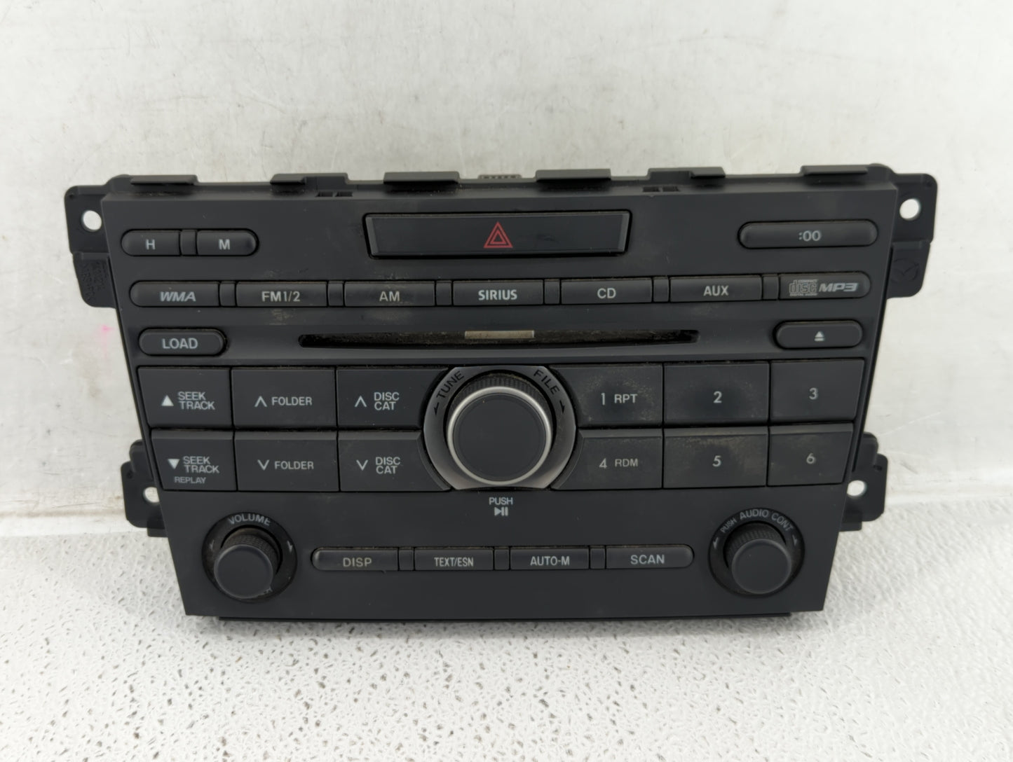 2011-2012 Mazda Cx-9 Radio AM FM Cd Player Receiver Replacement P/N:EH44 66 4H0 Fits Fits 2011 2012 OEM Used Auto Parts - Oe