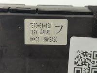 2010-2015 Mazda Cx-9 Climate Control Module Temperature AC/Heater Replacement P/N:TE70-61-190 Fits OEM Used Auto Parts - Oem