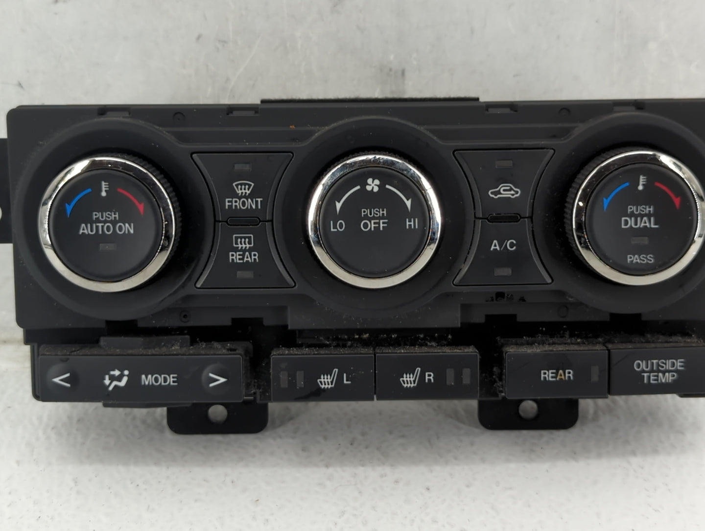 2010-2015 Mazda Cx-9 Climate Control Module Temperature AC/Heater Replacement P/N:TE70-61-190 Fits OEM Used Auto Parts - Oem
