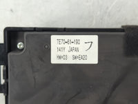 2010-2015 Mazda Cx-9 Climate Control Module Temperature AC/Heater Replacement P/N:TE70-61-190 Fits OEM Used Auto Parts - Oem