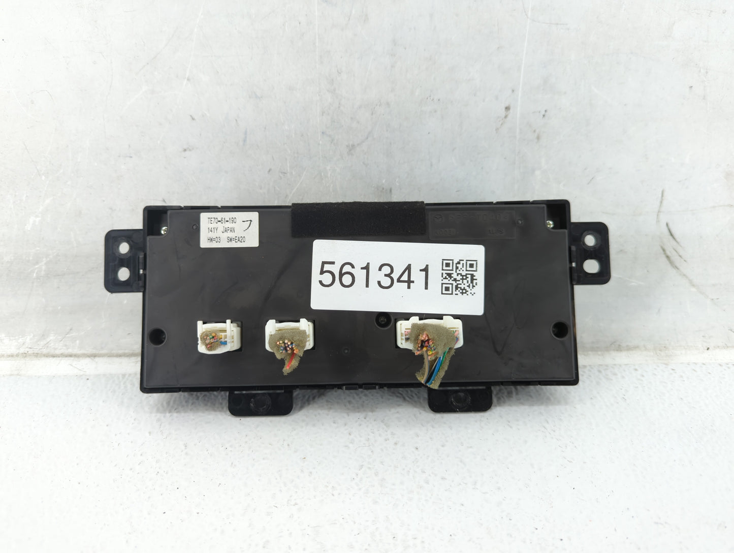 2010-2015 Mazda Cx-9 Climate Control Module Temperature AC/Heater Replacement P/N:TE70-61-190 Fits OEM Used Auto Parts - Oem