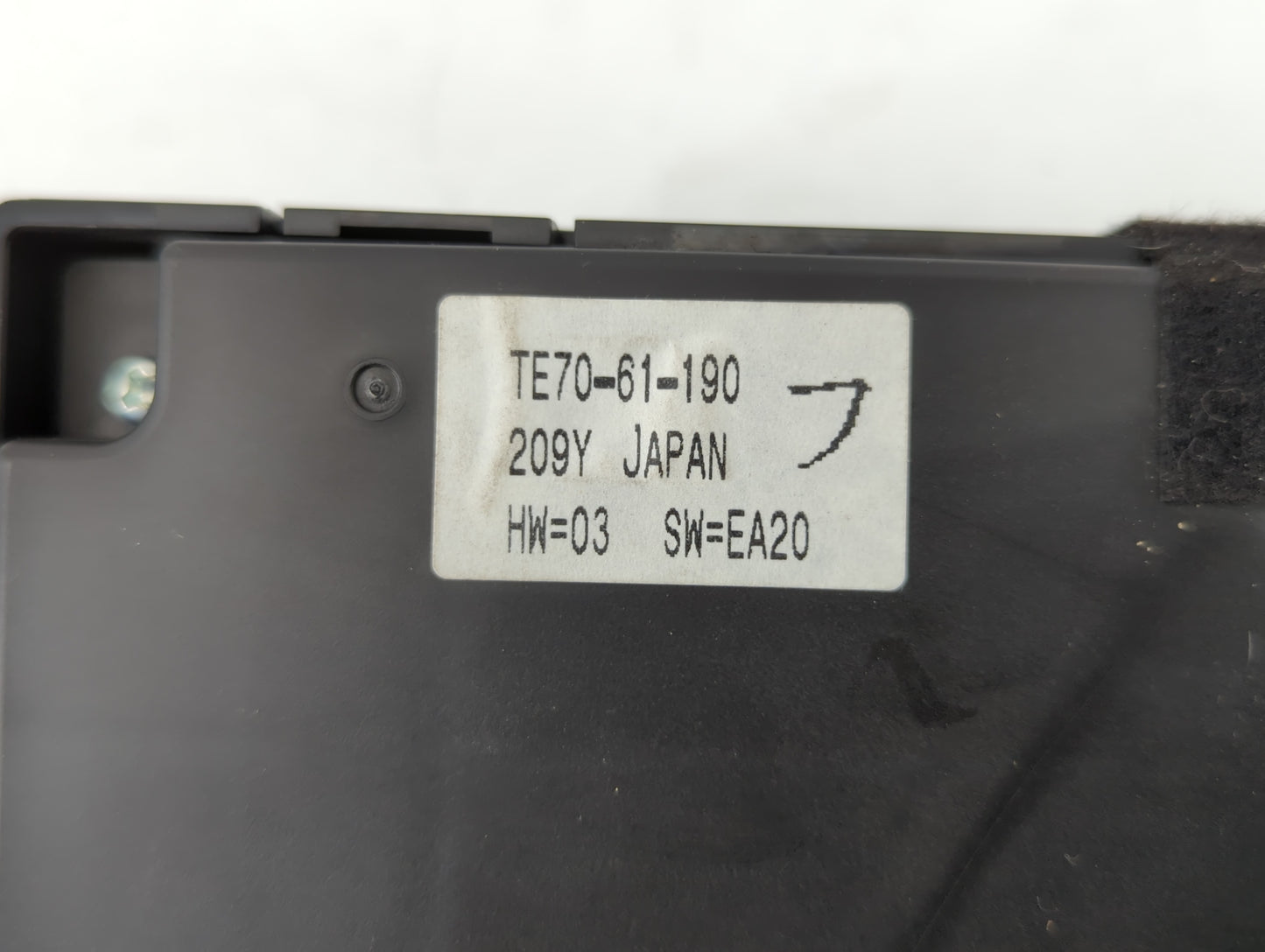 2010-2015 Mazda Cx-9 Climate Control Module Temperature AC/Heater Replacement P/N:TE70-61-190 Fits OEM Used Auto Parts - Oem