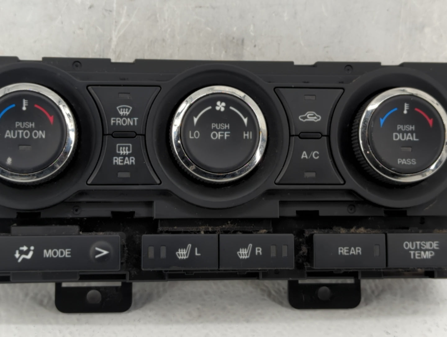2010-2015 Mazda Cx-9 Climate Control Module Temperature AC/Heater Replacement P/N:TE70-61-190 Fits OEM Used Auto Parts - Oem