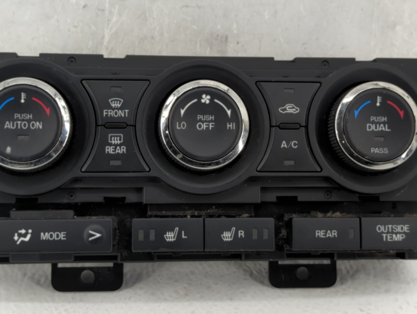 2010-2015 Mazda Cx-9 Climate Control Module Temperature AC/Heater Replacement P/N:TE70-61-190 Fits OEM Used Auto Parts - Oem