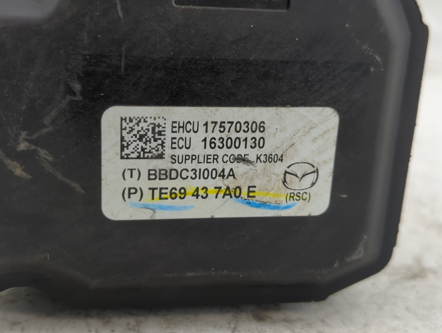 2010-2012 Mazda Cx-9 ABS Pump Control Module Replacement P/N:TE69 43 7A0 Fits Fits 2010 2011 2012 OEM Used Auto Parts - Oemu