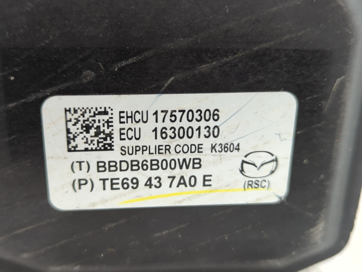 2010-2012 Mazda Cx-9 Anti-Lock Brake ABS Pump Module Actuator OEM P/N:TE69 43 7A0 E Fits Fits 2010 2011 2012 OEM Used Auto P