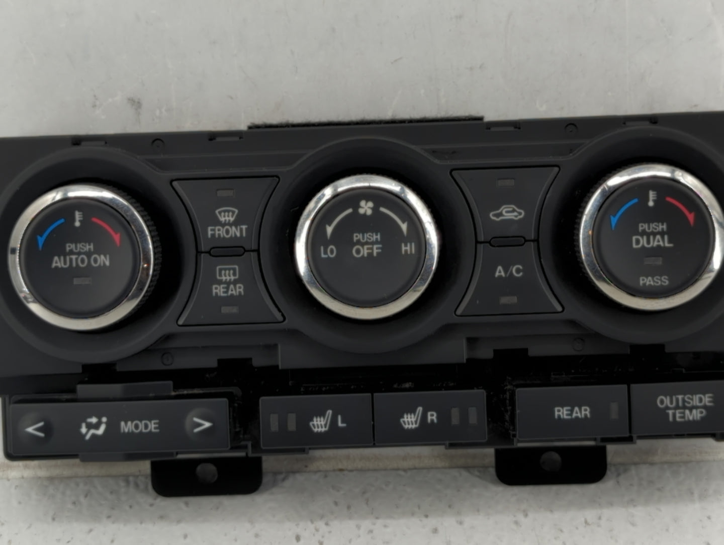 2010-2015 Mazda Cx-9 Climate Control Module Temperature AC/Heater Replacement P/N:TE70-61-190 Fits OEM Used Auto Parts - Oem