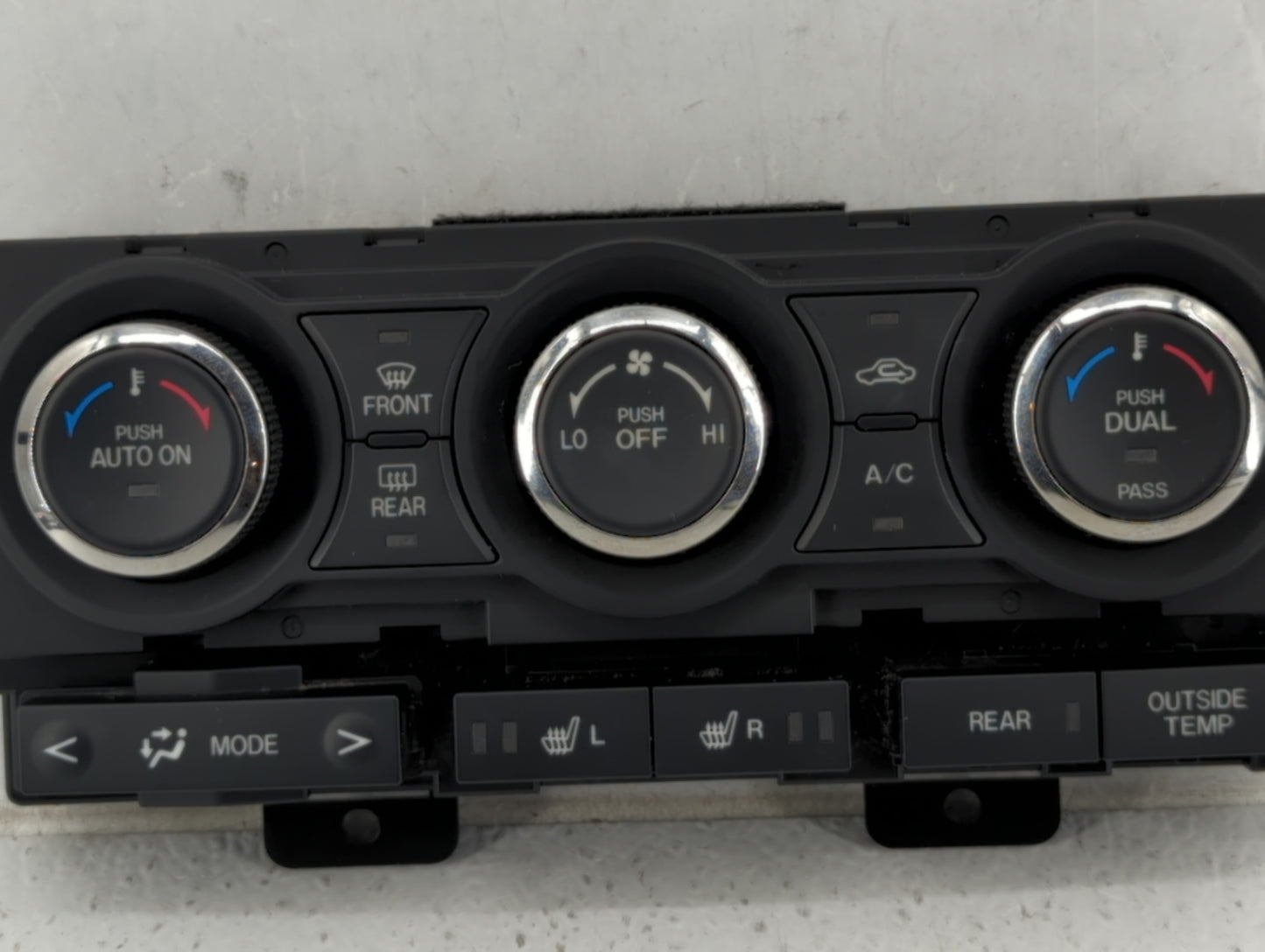 2010-2015 Mazda Cx-9 Climate Control Module Temperature AC/Heater Replacement P/N:TE70-61-190 Fits OEM Used Auto Parts - Oem