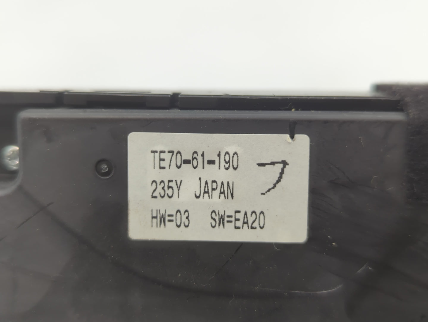 2010-2015 Mazda Cx-9 Climate Control Module Temperature AC/Heater Replacement P/N:TE70-61-190 Fits OEM Used Auto Parts - Oem