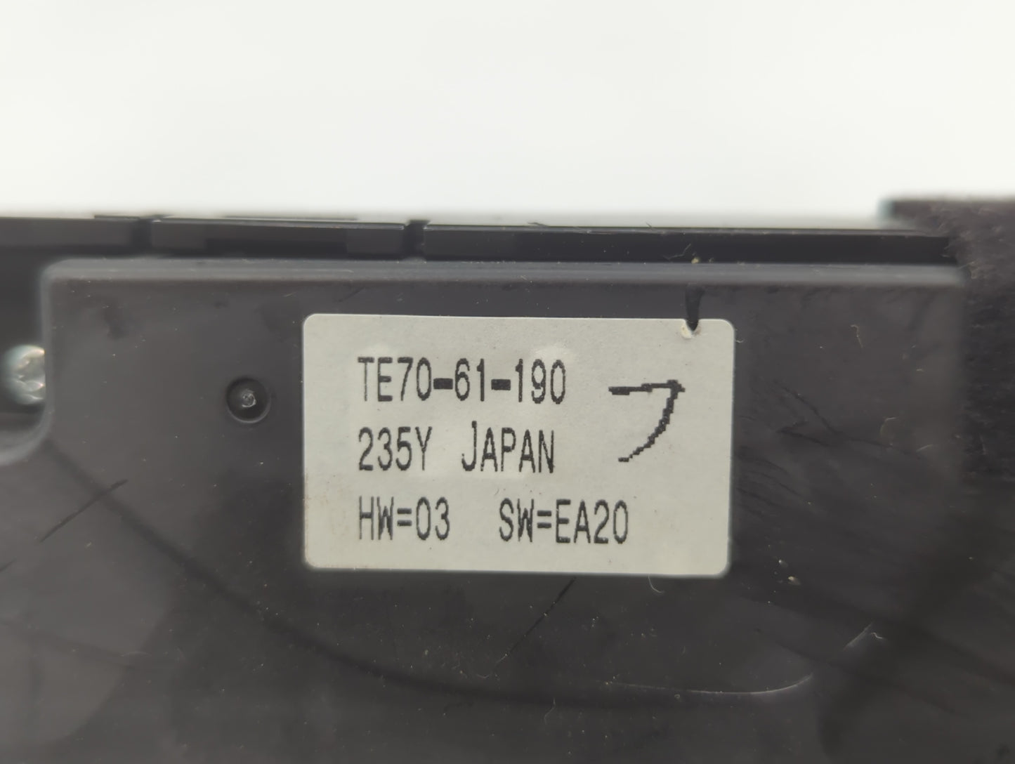 2010-2015 Mazda Cx-9 Climate Control Module Temperature AC/Heater Replacement P/N:TE70-61-190 Fits OEM Used Auto Parts - Oem