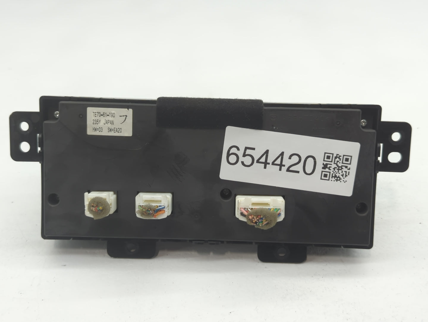 2010-2015 Mazda Cx-9 Climate Control Module Temperature AC/Heater Replacement P/N:TE70-61-190 Fits OEM Used Auto Parts - Oem