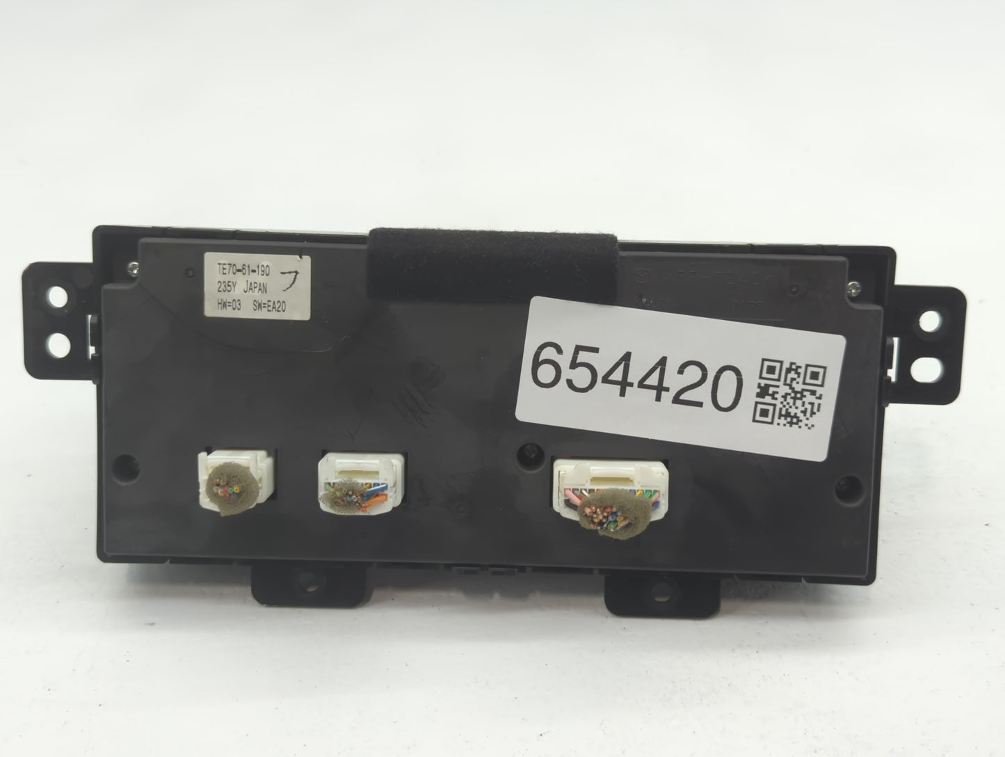 2010-2015 Mazda Cx-9 Climate Control Module Temperature AC/Heater Replacement P/N:TE70-61-190 Fits OEM Used Auto Parts - Oem