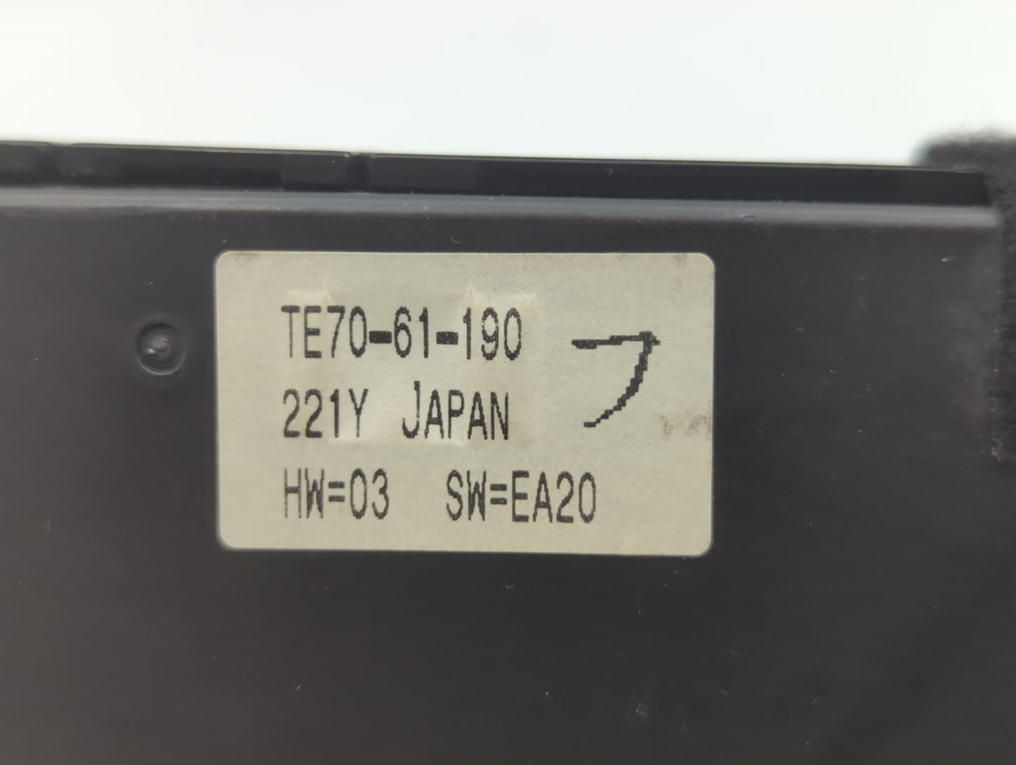 2010-2015 Mazda Cx-9 Climate Control Module Temperature AC/Heater Replacement P/N:221Y TE70-61-190 Fits OEM Used Auto Parts 