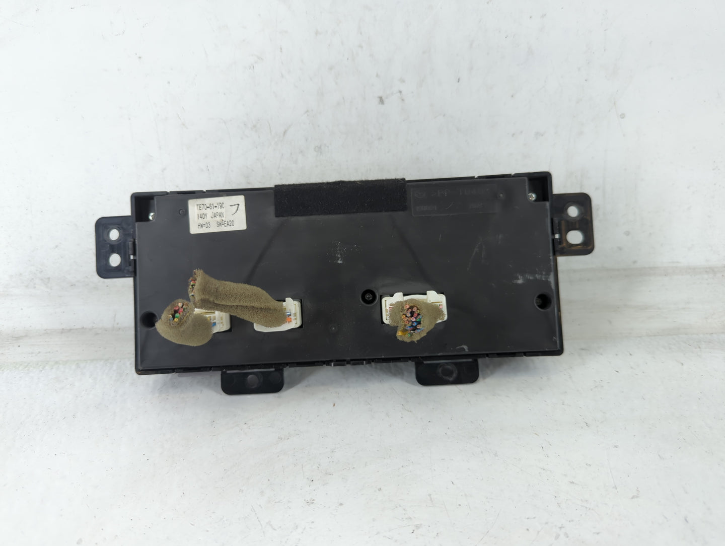 2010-2015 Mazda Cx-9 Climate Control Module Temperature AC/Heater Replacement P/N:TE70-61 190 Fits OEM Used Auto Parts - Oem