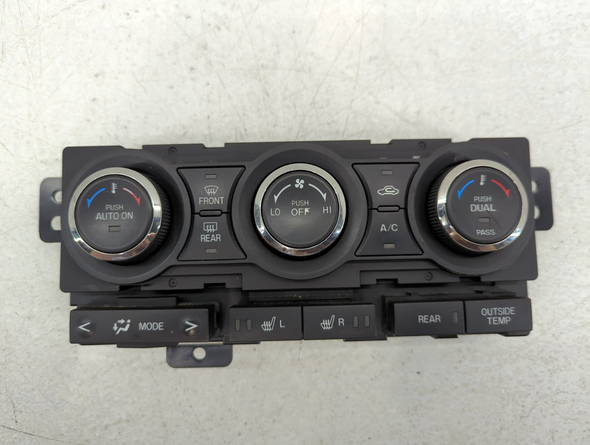 2010-2015 Mazda Cx-9 Climate Control Module Temperature AC/Heater Replacement P/N:TE70-61-190 Fits OEM Used Auto Parts - Oem
