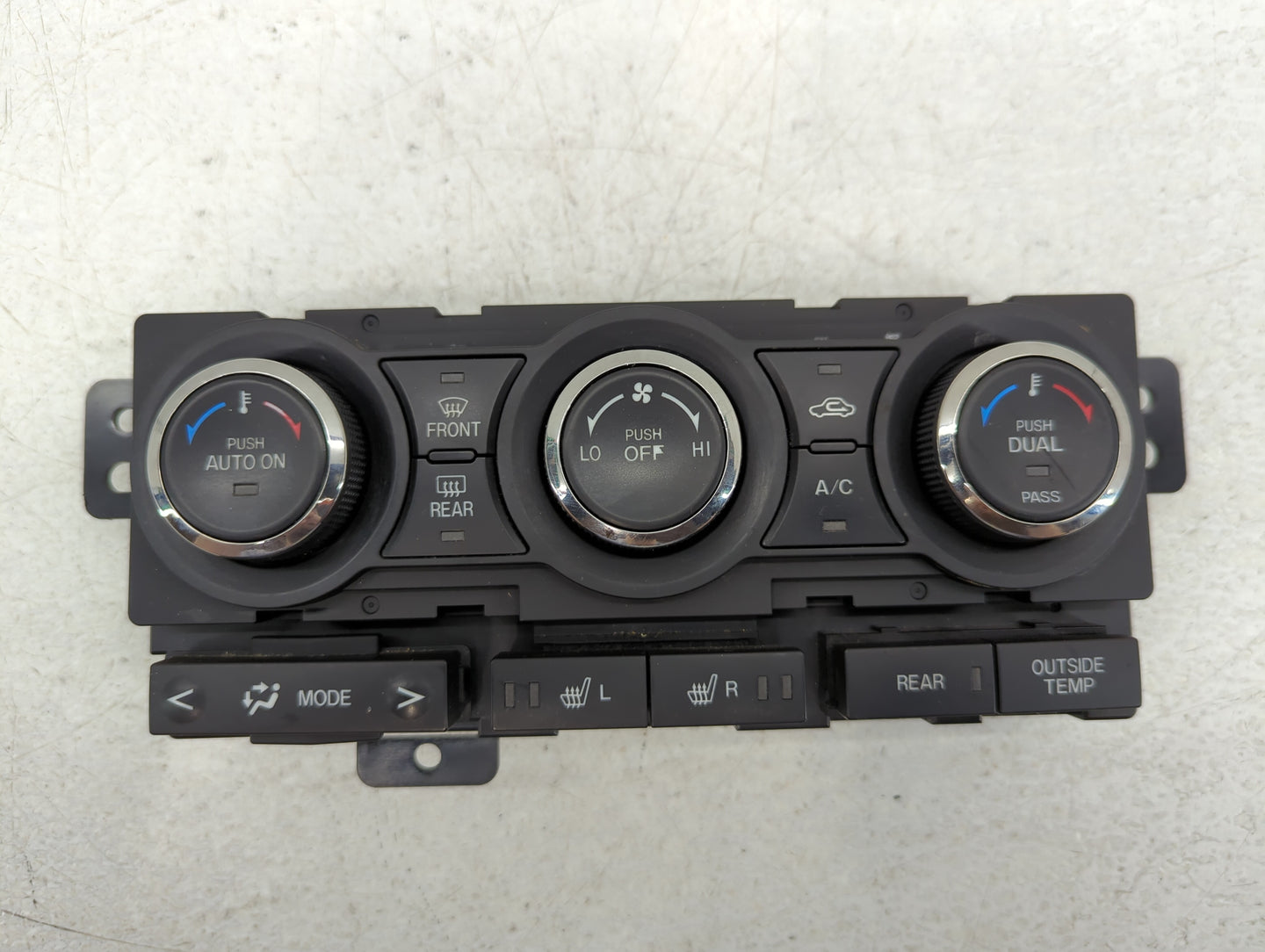 2010-2015 Mazda Cx-9 Climate Control Module Temperature AC/Heater Replacement P/N:TE70-61-190 Fits OEM Used Auto Parts - Oem