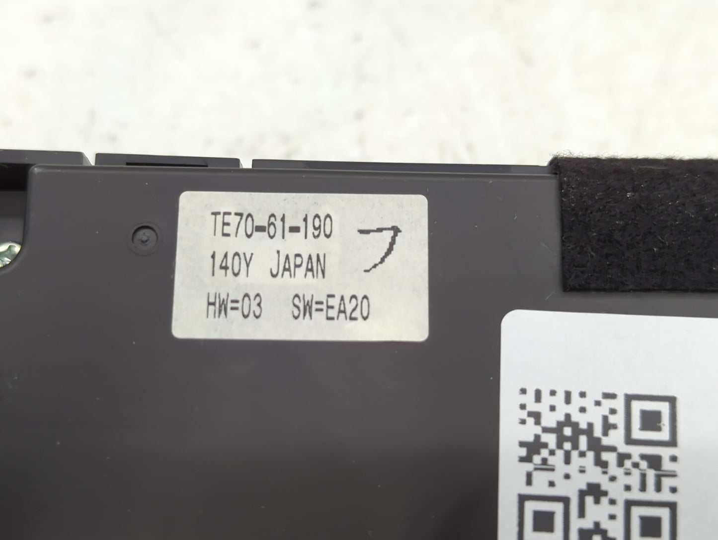 2010-2015 Mazda Cx-9 Climate Control Module Temperature AC/Heater Replacement P/N:TE70-61-190 Fits OEM Used Auto Parts - Oem