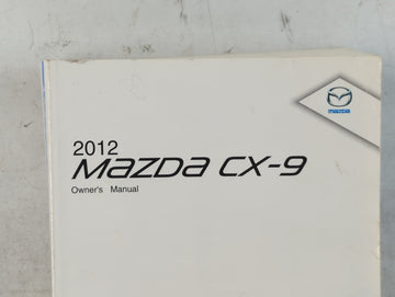 2012 Mazda Cx-9 Owners Manual Book Guide P/N:9999-95-011C-12 OEM Used Auto Parts