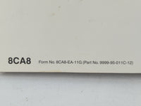2012 Mazda Cx-9 Owners Manual Book Guide P/N:9999-95-011C-12 OEM Used Auto Parts - Oemusedautoparts1.com