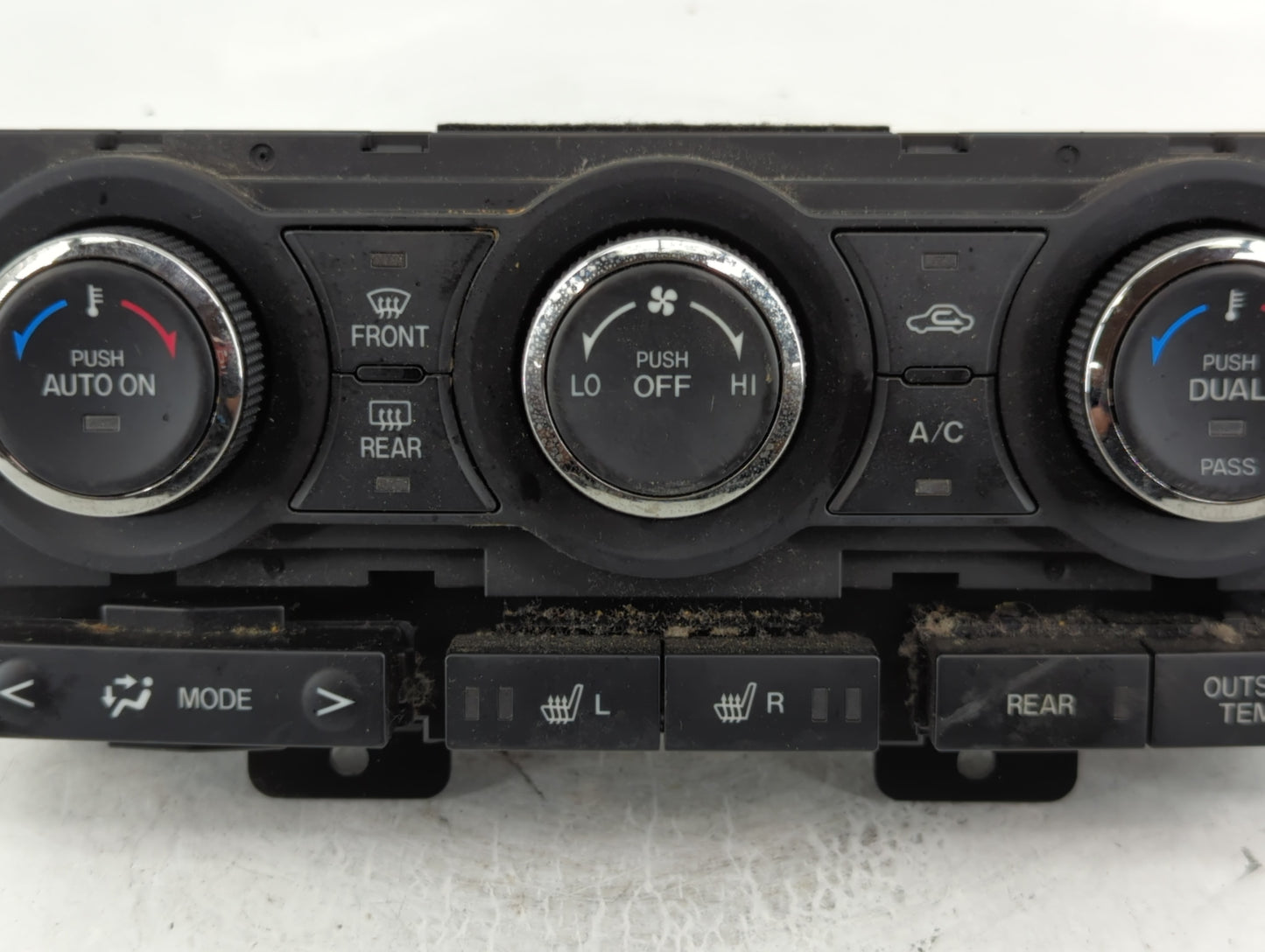 2010-2015 Mazda Cx-9 Climate Control Module Temperature AC/Heater Replacement P/N:TE70-61-190 Fits OEM Used Auto Parts - Oem