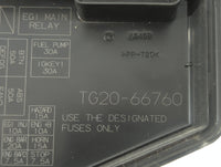2010-2012 Mazda Cx-9 Fusebox Fuse Box Panel Relay Module P/N:TG20-66760 Fits Fits 2010 2011 2012 OEM Used Auto Parts - Oemus