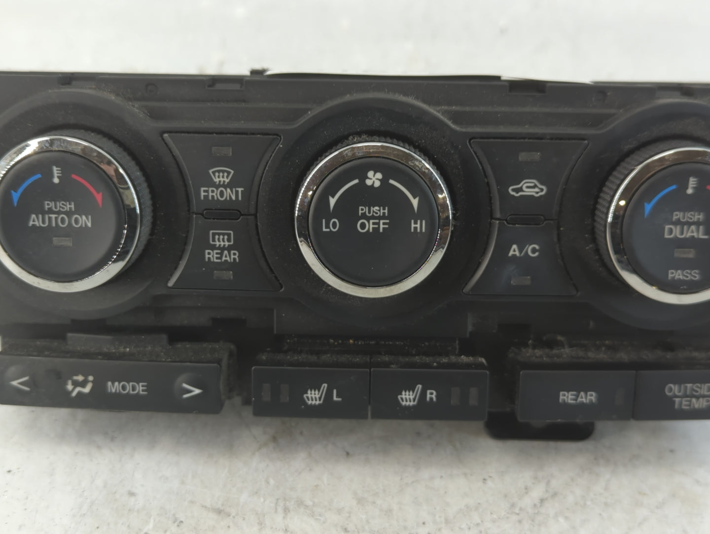 2010-2015 Mazda Cx-9 Climate Control Module Temperature AC/Heater Replacement P/N:TE70-61-190 Fits OEM Used Auto Parts - Oem