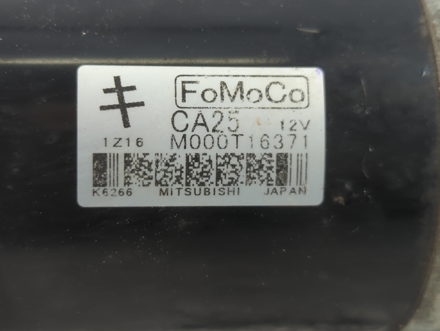 2010-2012 Mazda Cx-9 Car Starter Motor Solenoid OEM P/N:M000T16371 Fits Fits 2010 2011 2012 2013 OEM Used Auto Parts - Oemus