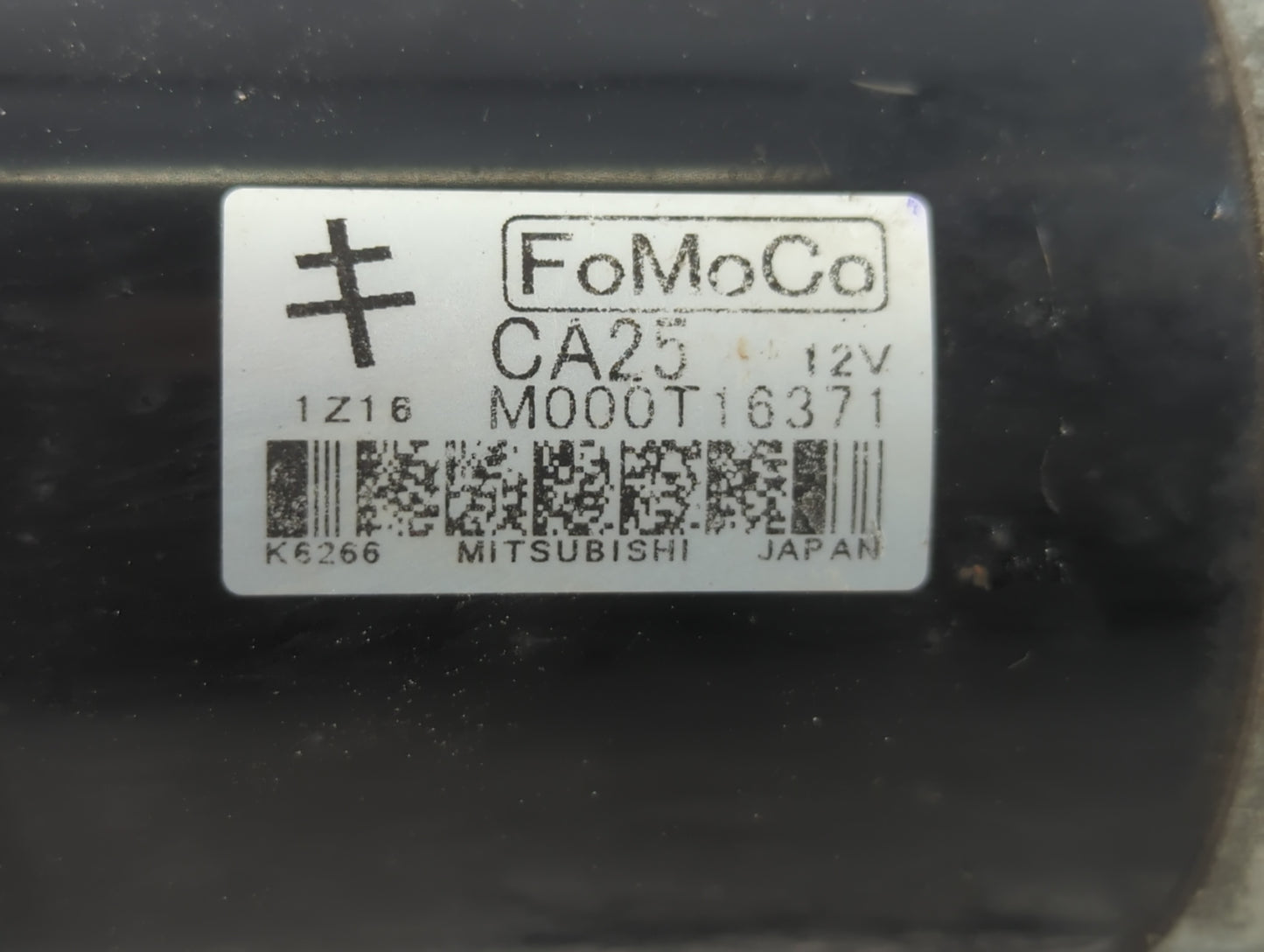 2010-2012 Mazda Cx-9 Car Starter Motor Solenoid OEM P/N:M000T16371 Fits Fits 2010 2011 2012 2013 OEM Used Auto Parts - Oemus