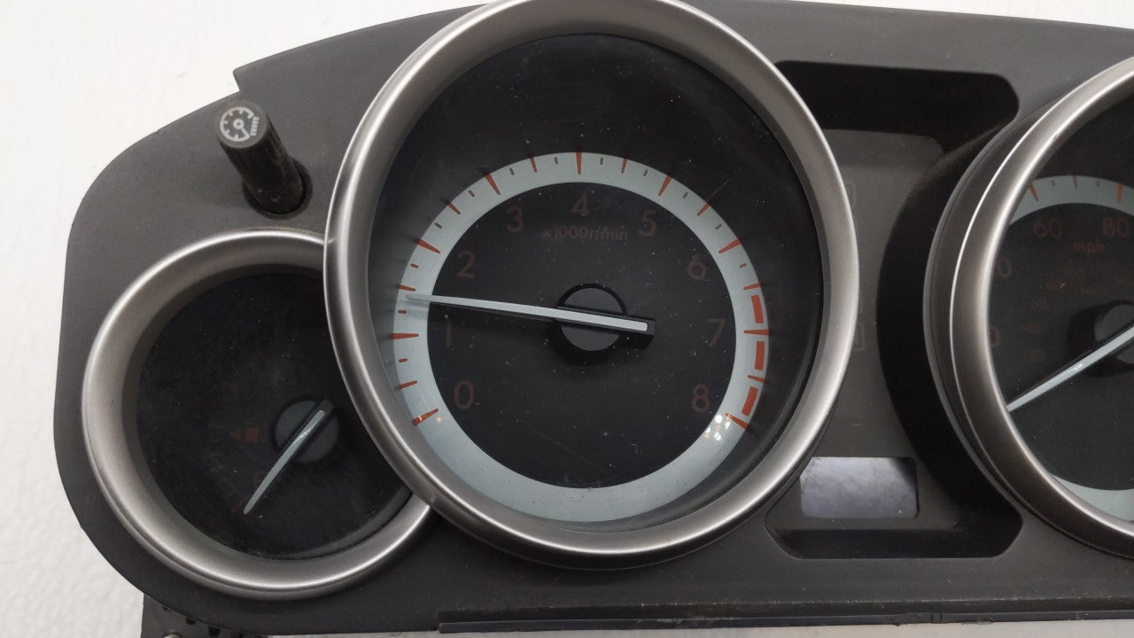 2012 Mazda Cx-9 Instrument Cluster Speedometer Gauges P/N:T6TE72B T5 TE70 C, T5 TE70, T5 TE70 B Fits Fits 2010 2011 OEM Used