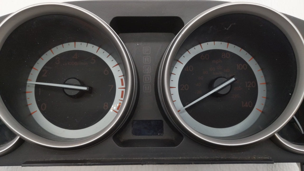 2012 Mazda Cx-9 Instrument Cluster Speedometer Gauges P/N:T6TE72B T5 TE70 C, T5 TE70, T5 TE70 B Fits Fits 2010 2011 OEM Used