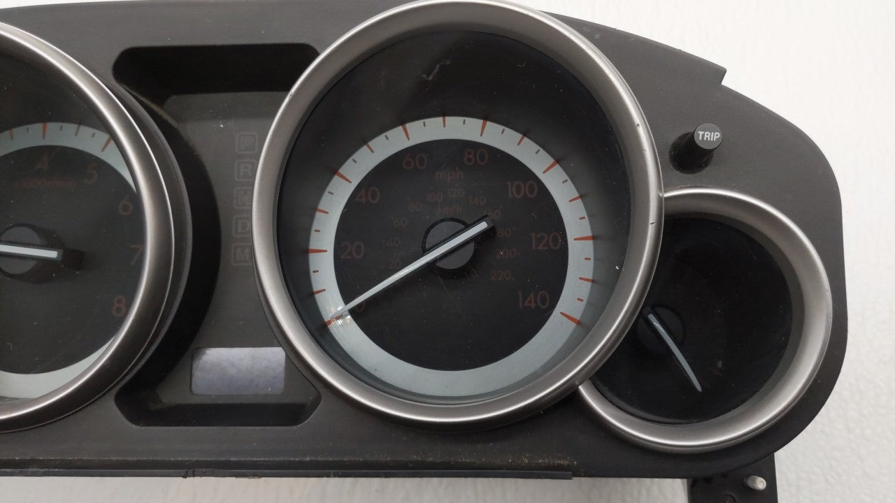 2012 Mazda Cx-9 Instrument Cluster Speedometer Gauges P/N:T6TE72B T5 TE70 C, T5 TE70, T5 TE70 B Fits Fits 2010 2011 OEM Used