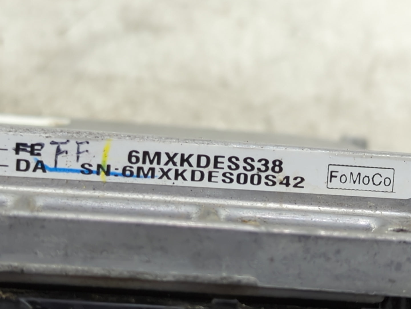2012 Mazda Cx9 PCM Engine Control Computer ECU ECM PCU OEM P/N:6MXKDESS00 6MXKDESS38, 6MXKDES00S42 Fits Fits 2011 2013 2014 