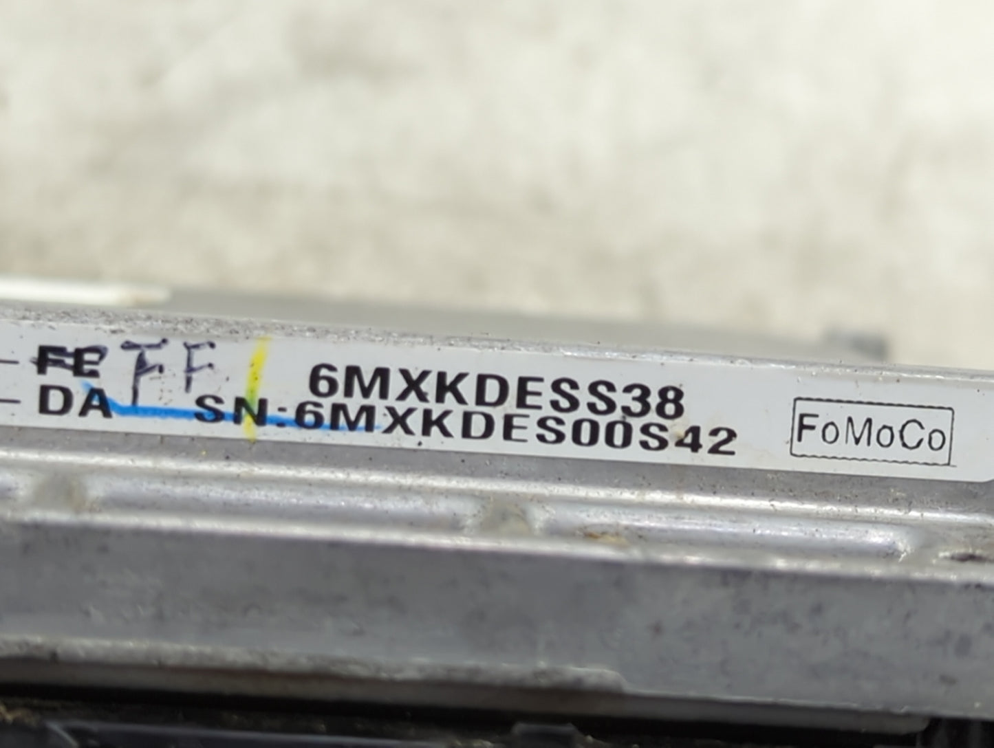 2012 Mazda Cx9 PCM Engine Control Computer ECU ECM PCU OEM P/N:6MXKDESS00 6MXKDESS38, 6MXKDES00S42 Fits Fits 2011 2013 2014 