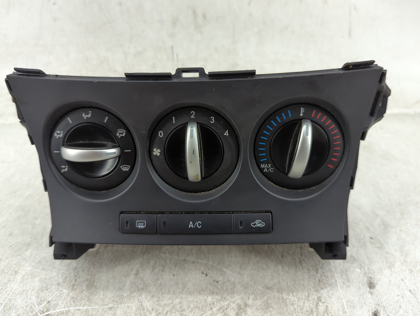 2012 Mazda Mazda3 Climate Control Module Temperature AC/Heater Replacement P/N:BFD1 BFD12F22 Fits Fits 2013 OEM Used Auto Pa