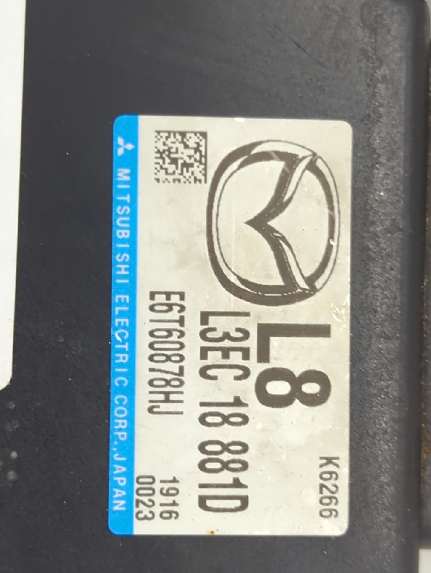 2012 Mazda Mazda3 PCM Engine Control Computer ECU ECM PCU OEM P/N:L3EC18881D E6T60878HJ Fits Fits 2011 2013 OEM Used Auto Pa