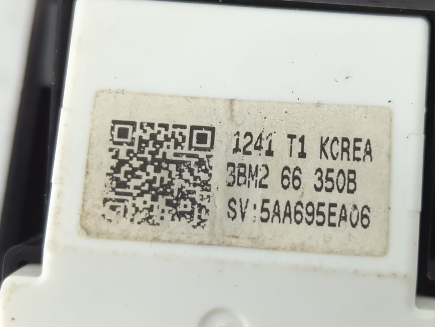 2012 Mazda Mazda3 Master Power Window Switch Replacement Driver Side Left P/N:BBM2 66 350B 5AA695EA06 Fits OEM Used Auto Par