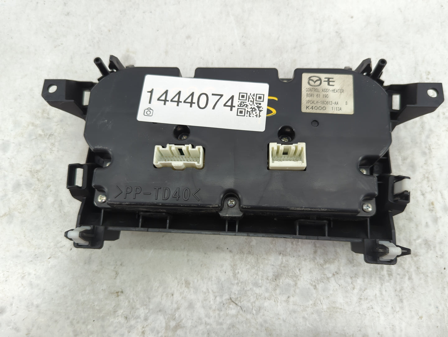 2012 Mazda Mazda3 Climate Control Module Temperature AC/Heater Replacement P/N:BGW161190 VPCALH-18C612-AA Fits Fits 2013 OEM