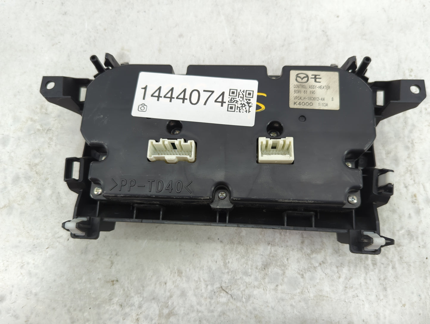 2012 Mazda Mazda3 Climate Control Module Temperature AC/Heater Replacement P/N:BGW161190 VPCALH-18C612-AA Fits Fits 2013 OEM